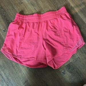 Lululemon Hotty Hot High Rise 4 inch inseam shorts